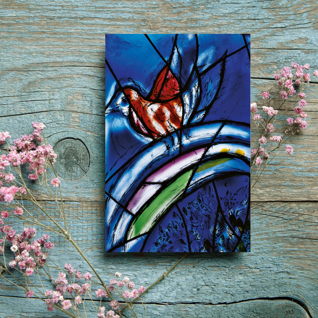 Kunst-Postkarte - Der Regenbogen - Marc Chagall