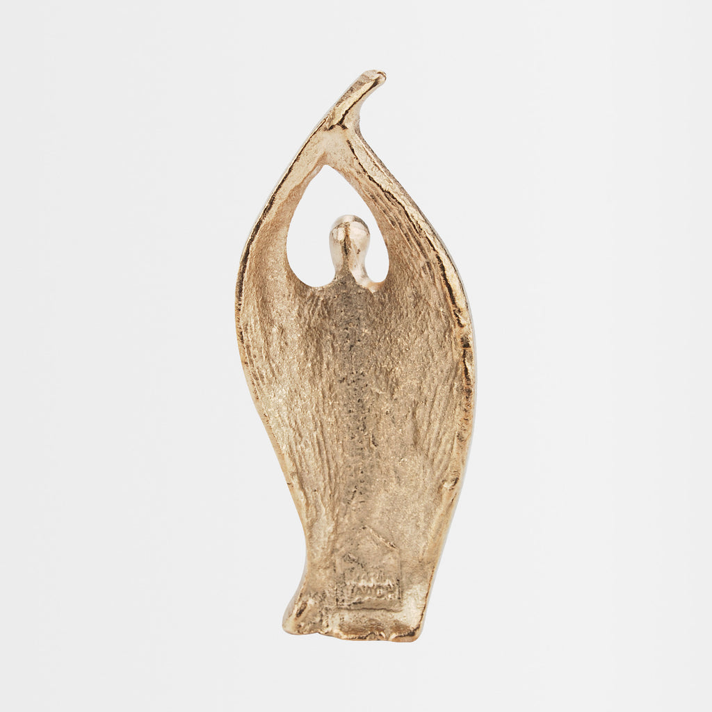 Bronze-Figur „Der Engel des Lichts begleite dich", in Geschenkschachtel