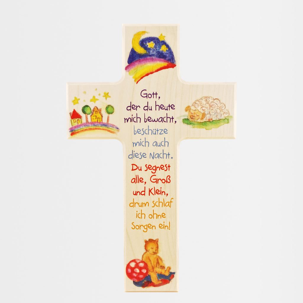 Kinderkreuz – Gott, der du heute mich bewachst ...
