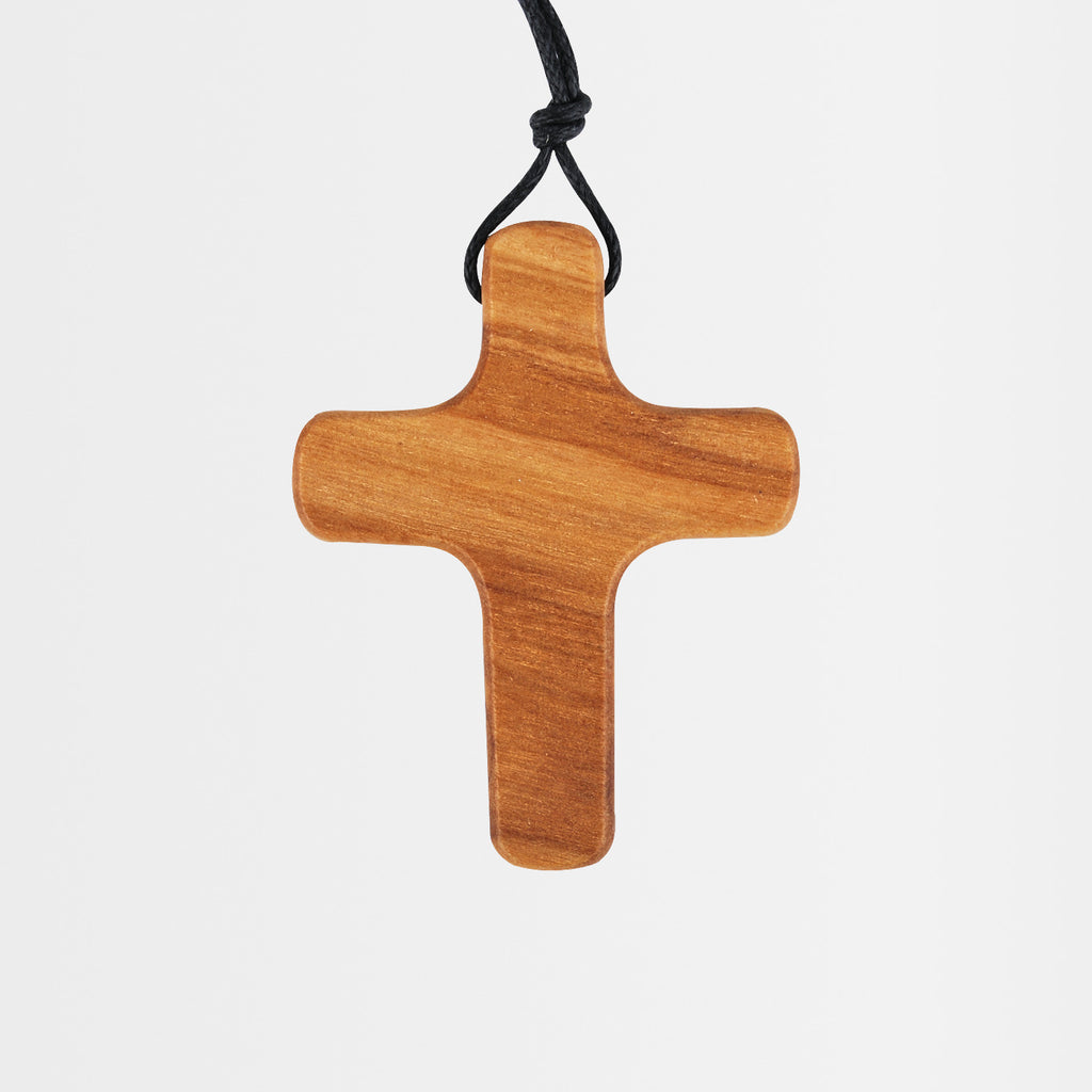 Holz-Kreuz Halsanhänger