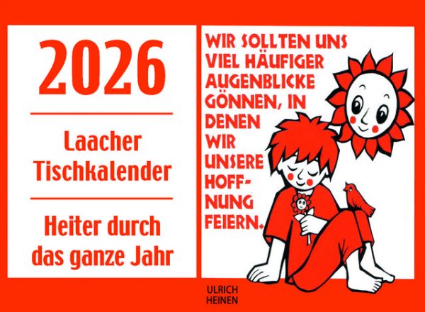 Heiter durch das Jahr 2026 - Tischkalender