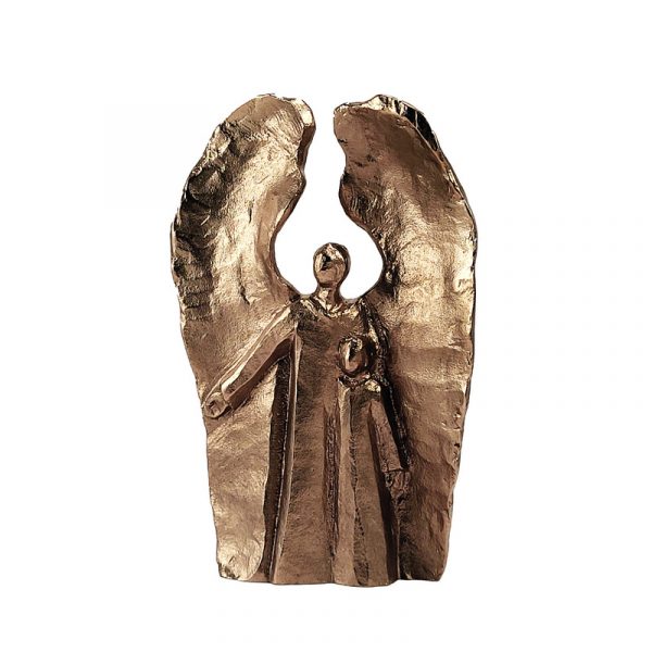 Bronzefigur "Wegbegleiter Engel"